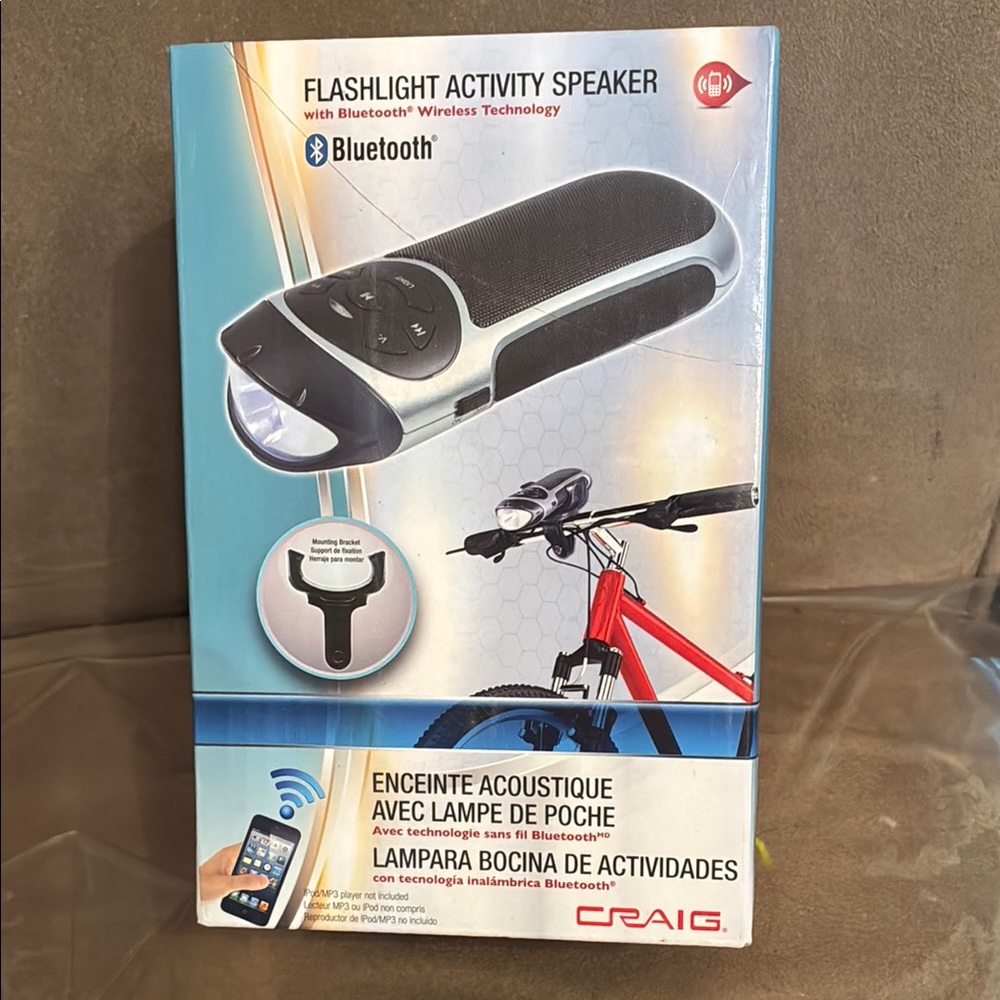 Craig Flashlight🥳HP🥳Activity Speaker with Bluetooth